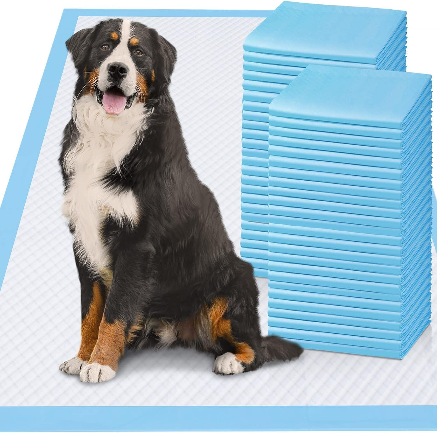 4XL 36"X36" Thicken Heavy Absorbency Pet Training Puppy Pee Pads- Jumbo Disposable Polymer Quick Dry No Leaking Pee Pads for Dogs, Cats, Rabbits Pets